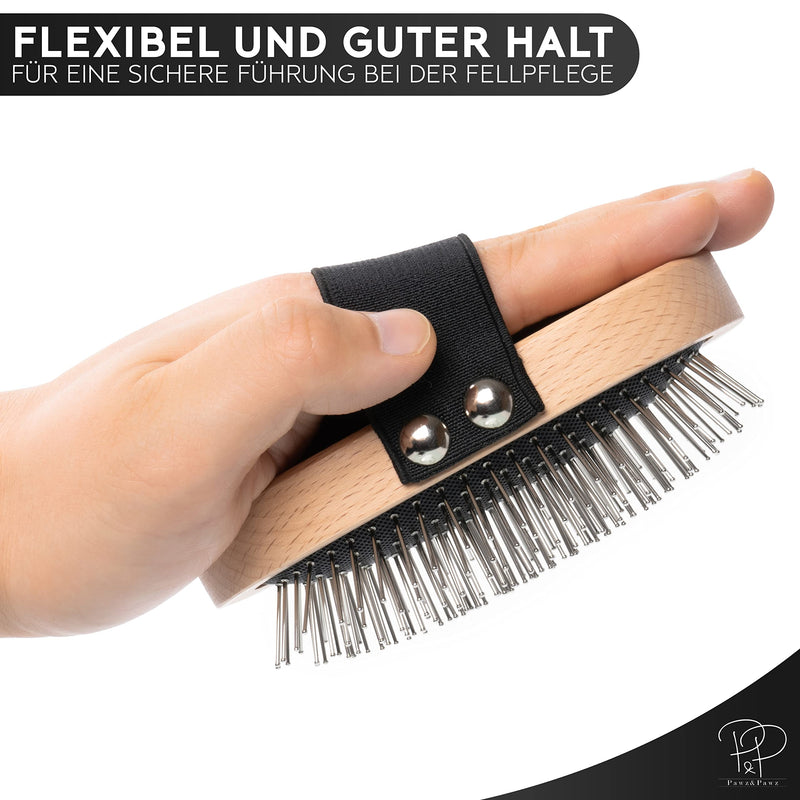 Pawz&Pawz dog brush long hair | Dog hair brush | Premium brush for dogs and cats for gentle grooming Grooming for dogs & cat brush | Dog comb with massage effect | Pet brush - PawsPlanet Australia