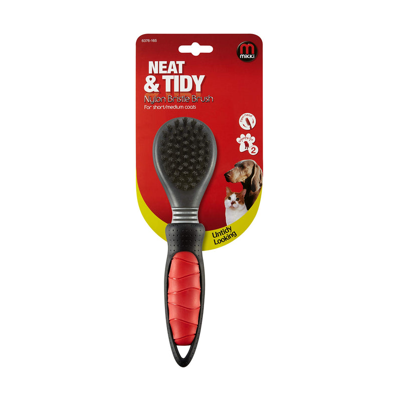 Mikki Dog, Cat Ball Pin Grooming Brush - Removes Knots, Matts and Tangles - for Medium to Large Pets - PawsPlanet Australia