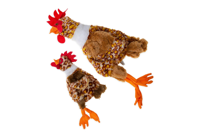 Karlie Plush Toy Flatinos Chicken Length: 25 cm L: 25 cm - PawsPlanet Australia