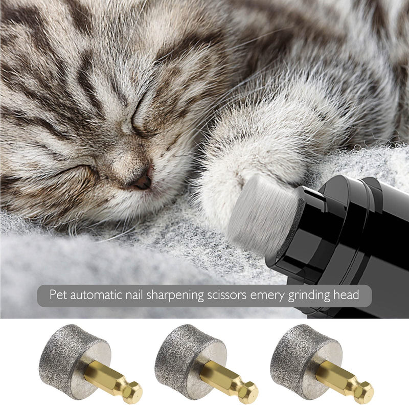 VGOL 10pcs Dog Pet Nail Grinder Replacement Tips Emery Grinding Head for Claw Nail Care Tools - PawsPlanet Australia