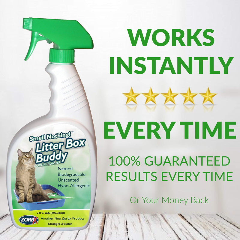 [Australia] - ZORBX Cat Litter Box Buddy Odor Remover 24 oz 