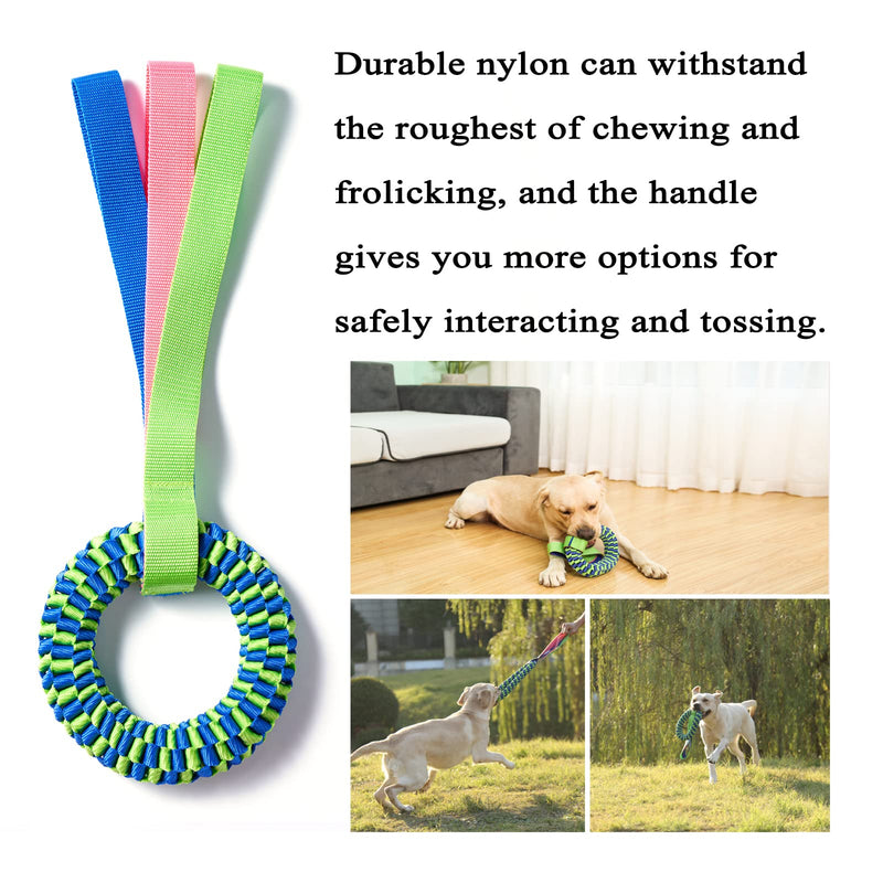 Dog Toys for Aggressive Chewers, Tug of War Dog Toy, Dog Teeth Cleaning Toy, Dog Rope Toys for Medium and Large Dogs - PawsPlanet Australia