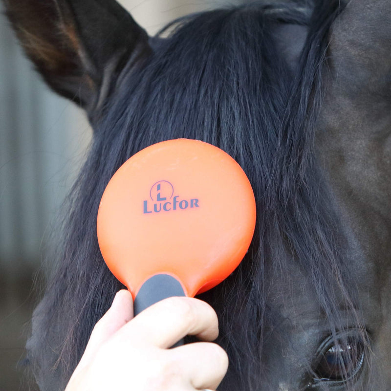 Lucfor tail mane brush for horses. It is used to remove tangles, dirt and loose hair - PawsPlanet Australia