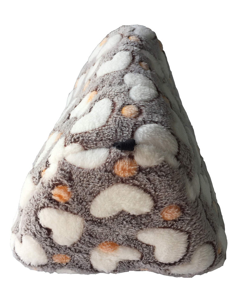 [Australia] - WOWOWMEOW Small Animals Warm Fleece Bed Cage Hanging Cave Beds for Guinea-Pigs, Hamster, Squirrel, Chinchilla and Small Bird L Coffee 