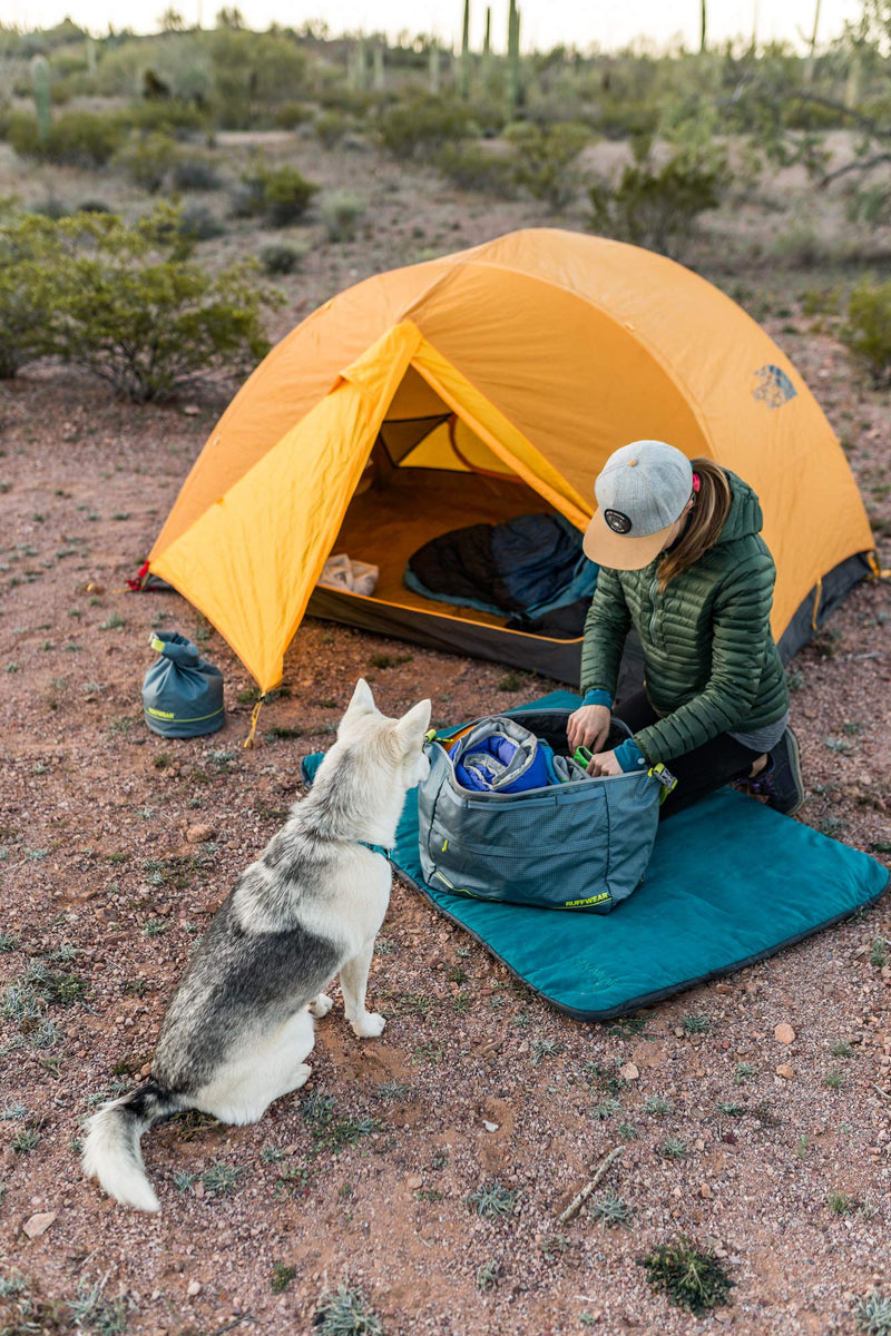 [Australia] - RUFFWEAR - Haul Bag for Dog Gear for Camping, Travel, and Everyday, Slate Blue 