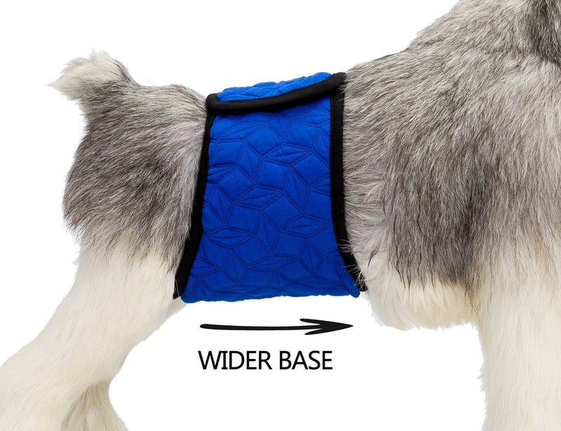 [Australia] - Mkono Male Dog Belly Band Wraps Washable Diapers for Small and Medium Dogs(3 Pack) 