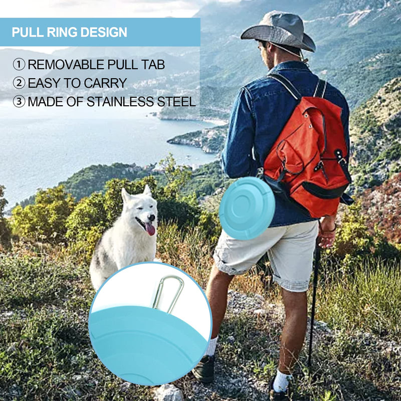 2Pcs Dog Flying Discs for Dog, 8.2" Ultra Dog Frisbees Durable Eco-Friendly Dogs Training Interactive Toys, Lightweight Dog Toy Easy to Throw for Dog Outdoor Gnawing, Fetch, Catch, Pet Training - PawsPlanet Australia