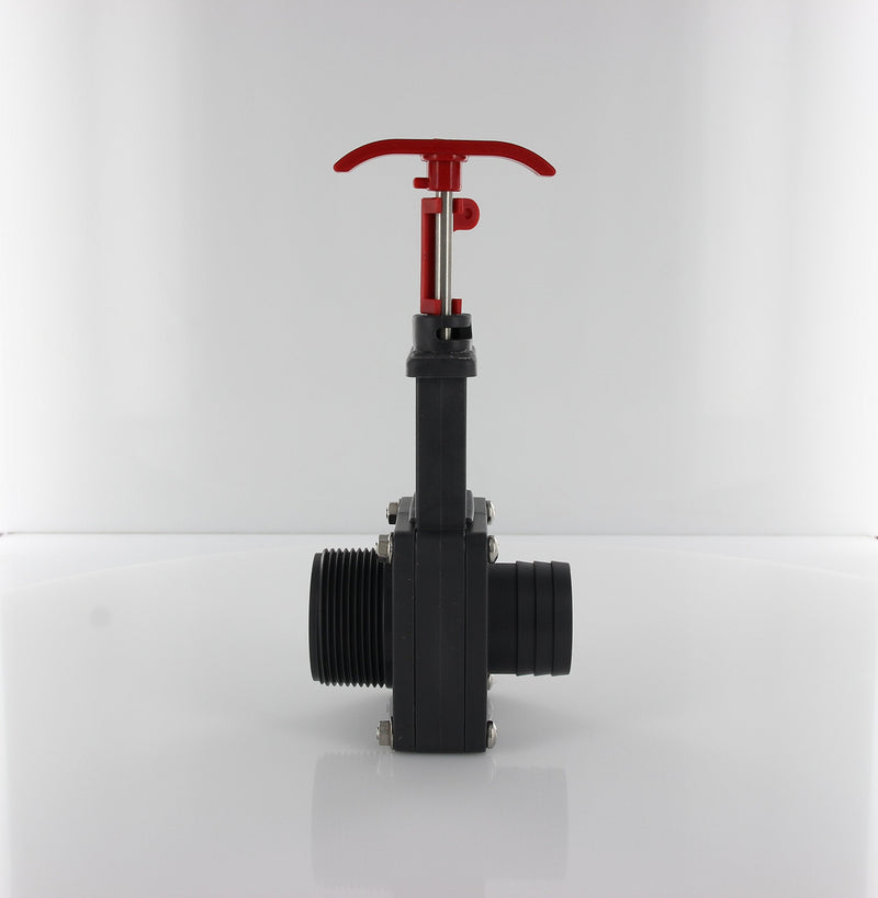 Steinbach Fittinge Gate Valve, Black, Diameter: 38 MM x 1 1/2" - PawsPlanet Australia