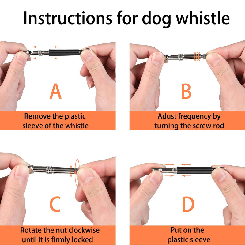 FANZ Ultrasonic Dog Whistle, Adjustable Pitch Silent Dog Whistle for Recall, Stop Barking, Dog Training 1*Original Whistle - PawsPlanet Australia