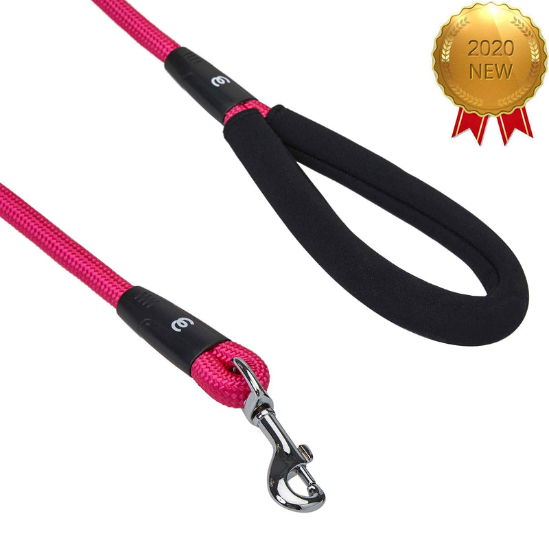 [Australia] - Blueberry Pet Essentials 20+ Colors Durable Classic Dog Leashes, Rope Leashes Rope Leash - 4' C Color: French Pink 