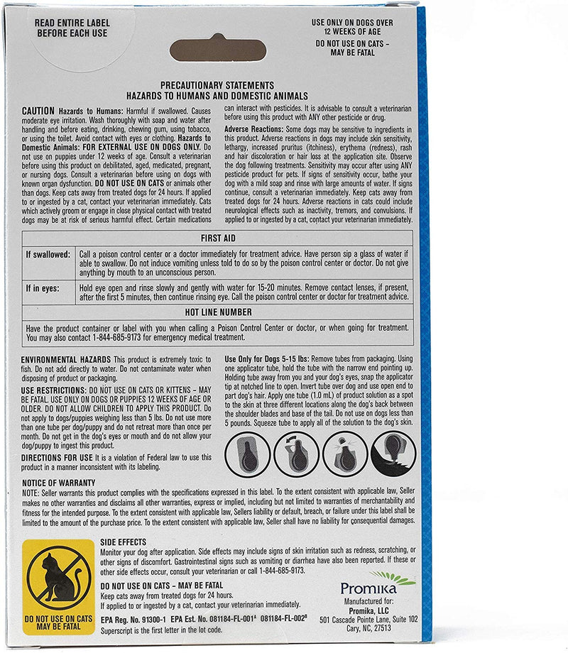 ShieldTec Flea, Tick, and Mosquito Prevention for Dogs 12 Dose Small (5-15 lb) - PawsPlanet Australia