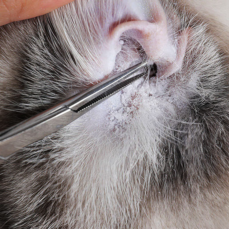 1 arterial forceps, tick removal, hemostatic tweezers in straight design for pets, tweezers made of stainless steel, dog cat pet scissors ear hair clip fishing scissors tool - PawsPlanet Australia