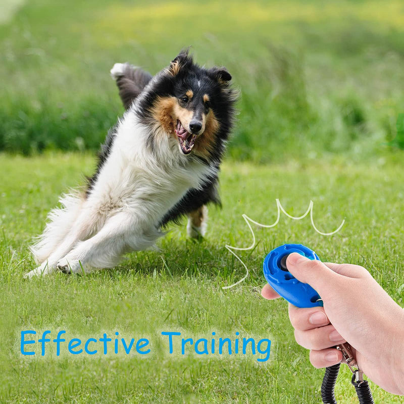 BENAROME Dog Training Clicker with Strap, Suitable for Training Handshake, Fixed Excretion, Feeding, 2 Pack - PawsPlanet Australia