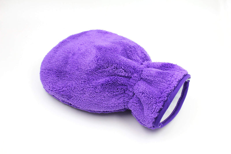 [Australia] - Hertzko 2 Pack Pet Towel Glove - Ultra Absorbent Microfiber Material - Great for Drying Dog or Cat Fur After Bath 