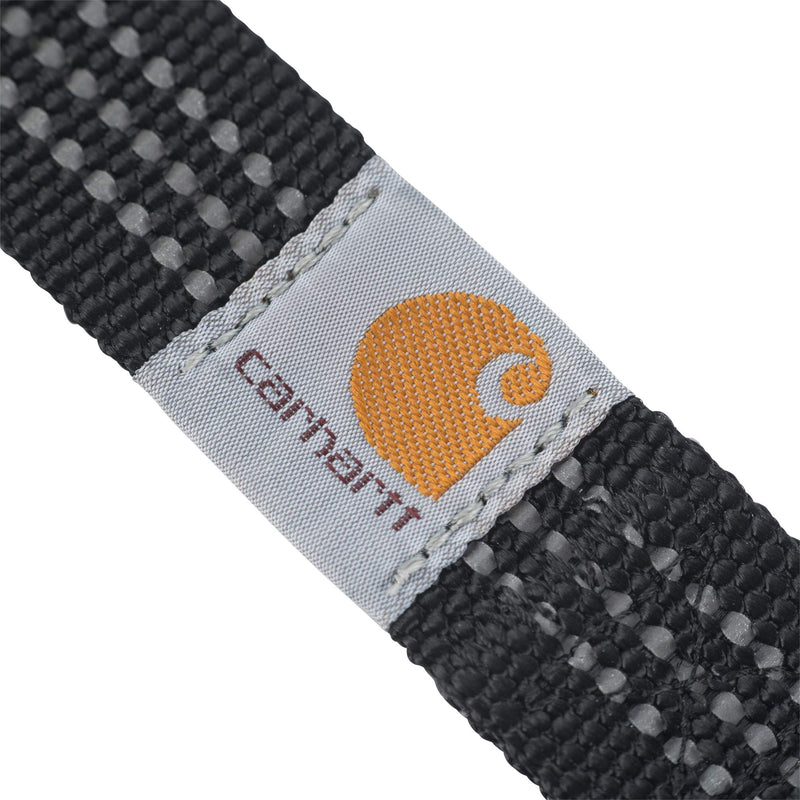 Carhartt Pet Durable Webbing Leashes for Dogs, Reflective Stitching for Visibility Small Black (Nylon Webbing) - PawsPlanet Australia