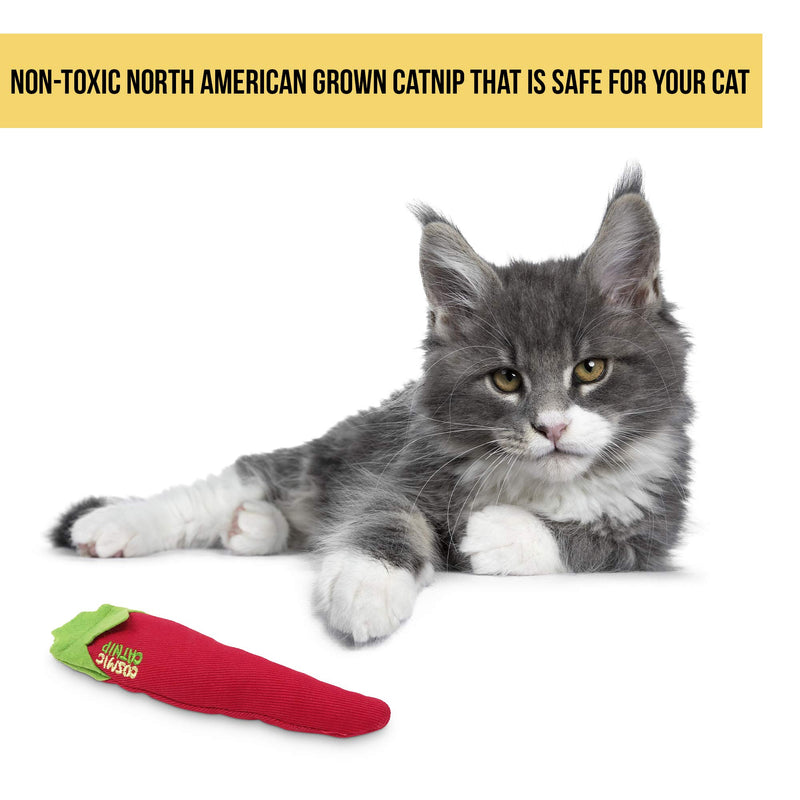 [Australia] - OurPets 100-Percent Premium North- American Grown Cosmic Catnip Cat Toy Hot Stuff OurPets 100-Percent Premium North- American Grown Cosmic Catnip Cat Toy 