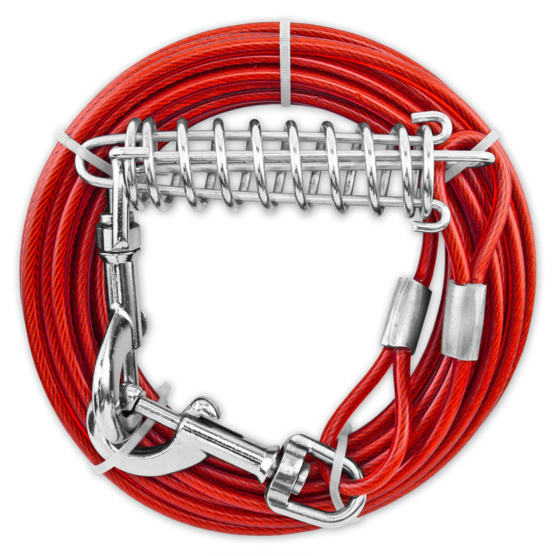 [Australia] - RUFFIN' IT Chrome Tie Cable 30ft Cable up to 100lbs 