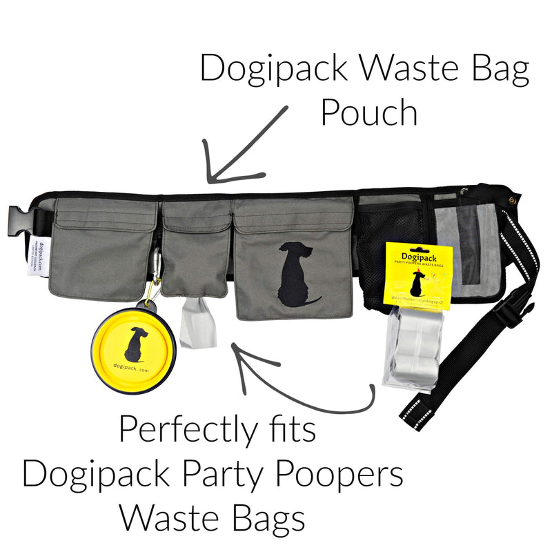 [Australia] - FreshStart DogiPack Party Poopers Dog Poop Bags Thick Strong Leak-Proof 6 Rolls 90 Pet Waste Bags Measuring 9x12 inches Each 