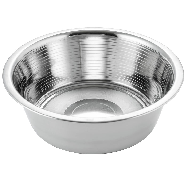 HB Bowl Standard Stainless Steel Large Size Dog and Cat 9 inch Bowls ~ Metal Food and Water Dish, 1900 ml / 64 Oz ~ 1 Pack (Sticker Free) - PawsPlanet Australia