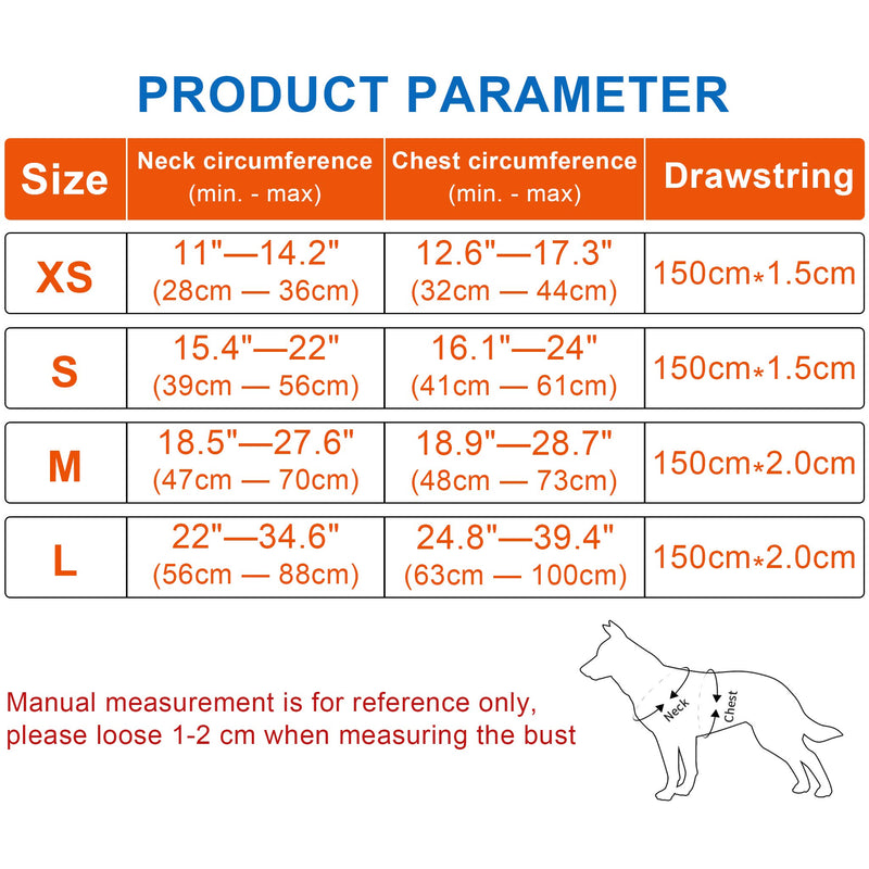 risdoada Soft Air Mesh Dog Harness with leash, Reflective Breathable Puppy Chest Padded Harnesses, Adjustable Step-in Pet Vest Easy Control Front Clip for Small Medium Large Dogs, Blue M - PawsPlanet Australia