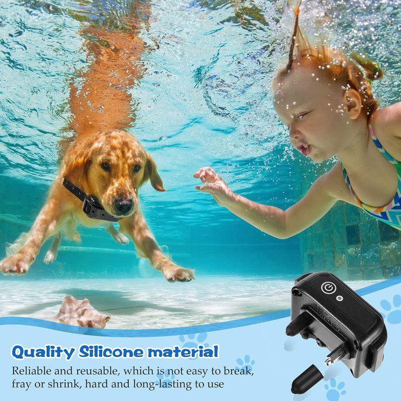24 Pieces Shock Collar Dog Rubber Tips Training Collar Replacement Parts Dog Prong Collar and Silicone Covers for Training Rubber Dog Shock Collar Prongs or Anti Bark Collars Tool 13 mm,16 mm,20 mm - PawsPlanet Australia