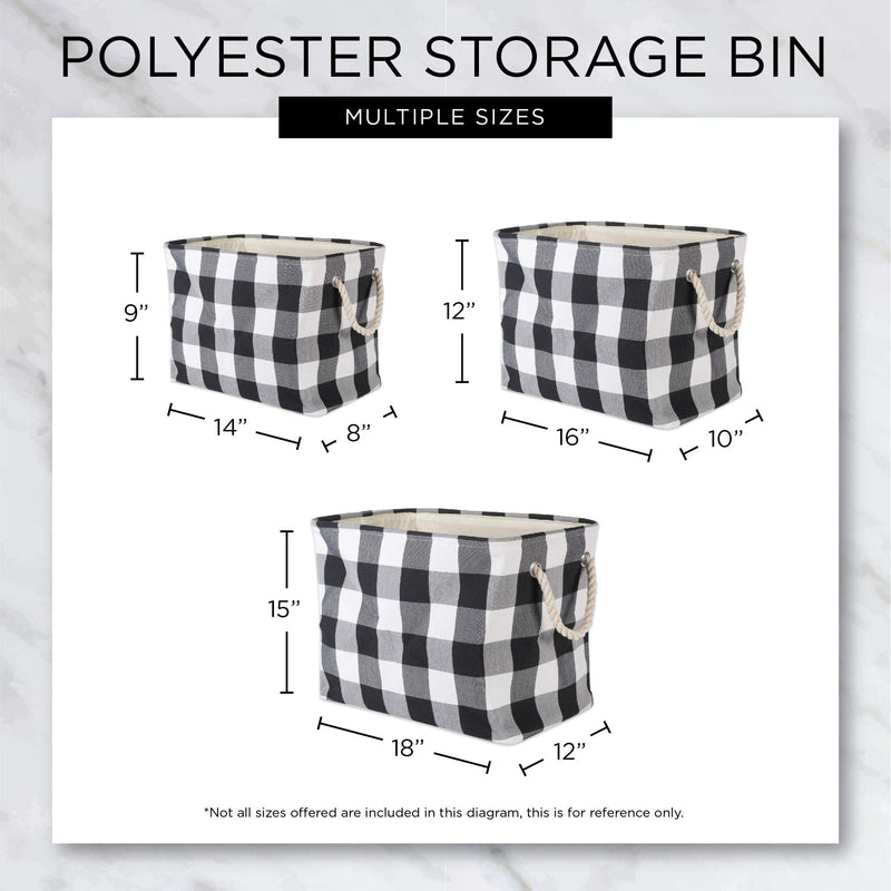 Bone Dry Pet Storage Collection Collapsible Bin, Large Rectangle, Black - PawsPlanet Australia