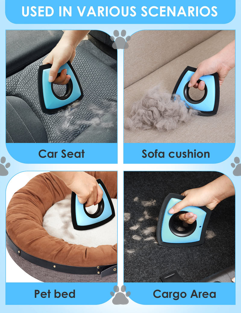 Gobeigo Pet Hair Remover for Couch/Car Detailing, Dog Hair Remover Mini Cat Hair Remover, Fur Removal Brush Great for Auto Detailer & House Cleaners Used in Fabric, Furniture, Couch or Carpet - PawsPlanet Australia