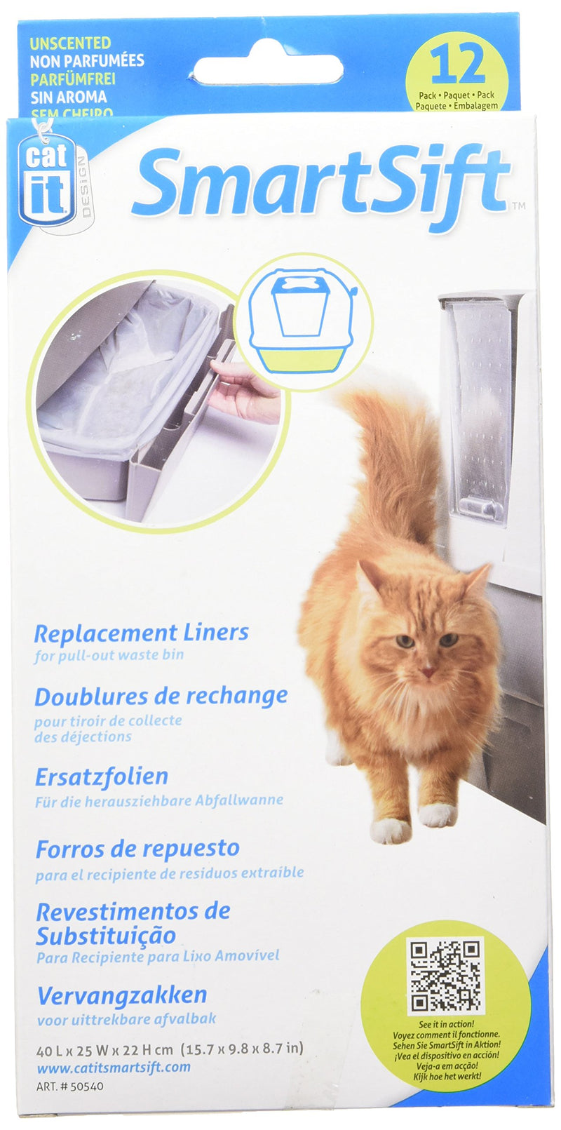 [Australia] - Catit Design SmartSift Liner for Cat Pan with Drawer 1-Pack 