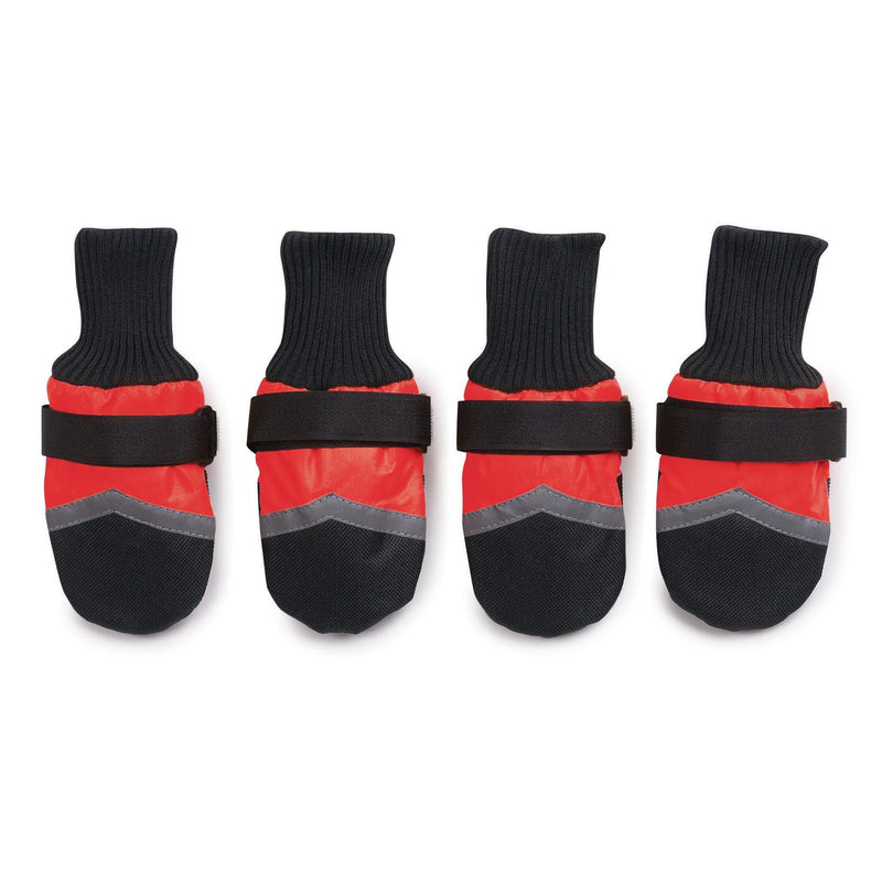 [Australia] - Guardian Gear Fleece Lined Pet Boots - Red XX-Large 