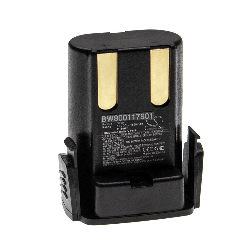 vhbw battery compatible with Aesculap Libra Clipper GT200, GT210, GT300, GT306 clippers (1600mAh, 7.4V, Li-Ion) - PawsPlanet Australia