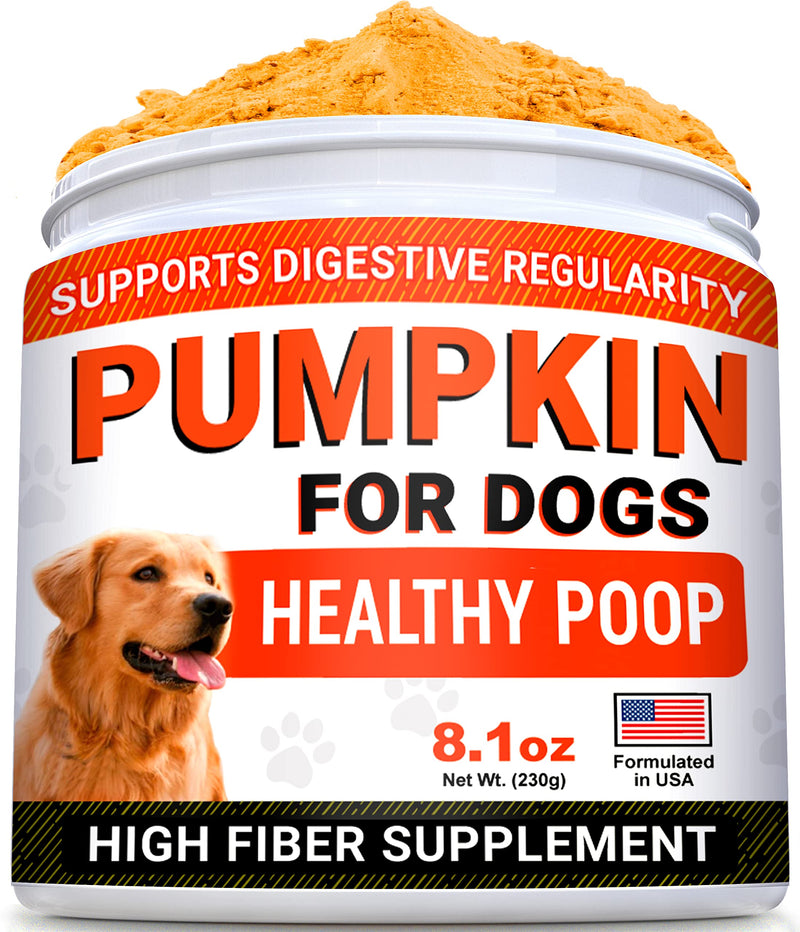 Fish Oil Omega 3 + Pumpkin for Dogs Bundle - Allergy and Itch Relief + Upset Stomach - Omega 6 9 - EPA & DHA + Pure Pumpkin Powder - Skin and Coat Supplement + Digestion - 180ct + 8.1oz - Made in USA - PawsPlanet Australia