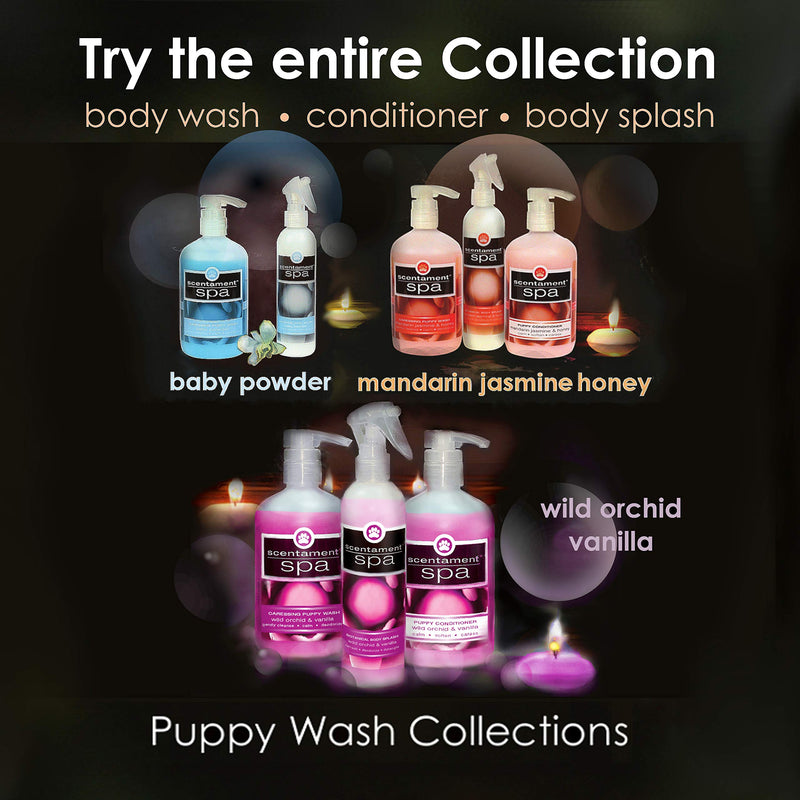 [Australia] - Best Shot Pet Scentament Spa Baby Powder Puppy Wash 16 Ounce 