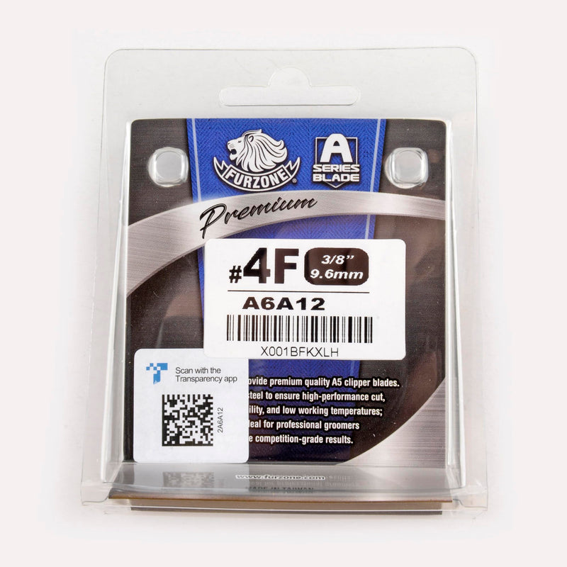 FURZONE Removable Blade - Size 4F Blades 3/8", Made from extra durable Japanese steel, Compatible with most Andis, Oster, Wahl A5 clippers Blade Size #4F - PawsPlanet Australia