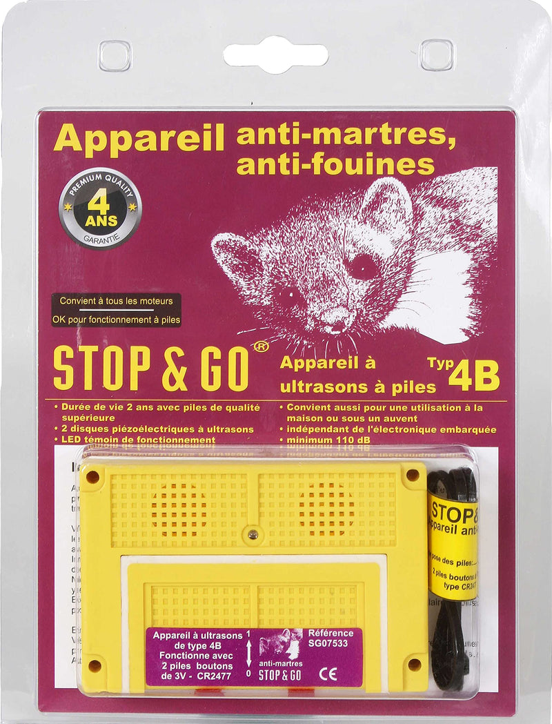 STOP&GO Schaub ultrasound with 2 button batteries. + - PawsPlanet Australia