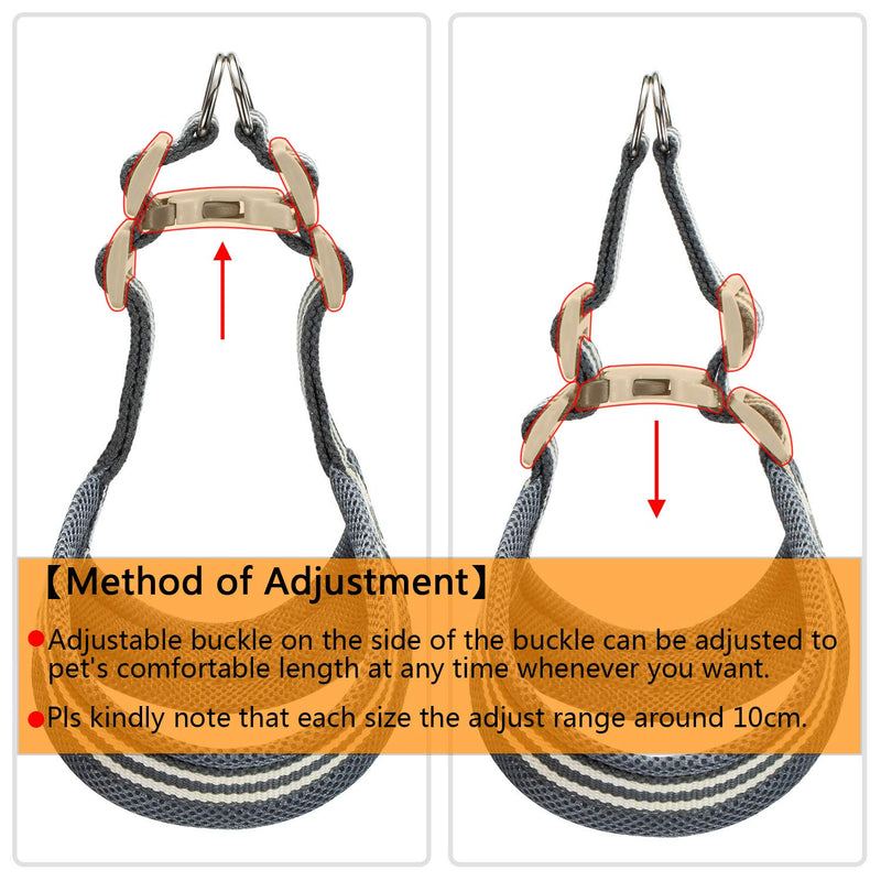 [Australia] - Wealer Dog Harness Leash Set for Small and Medium Dogs Adjustable Soft Training Handle All Weather Mesh Pet Harness Brown 