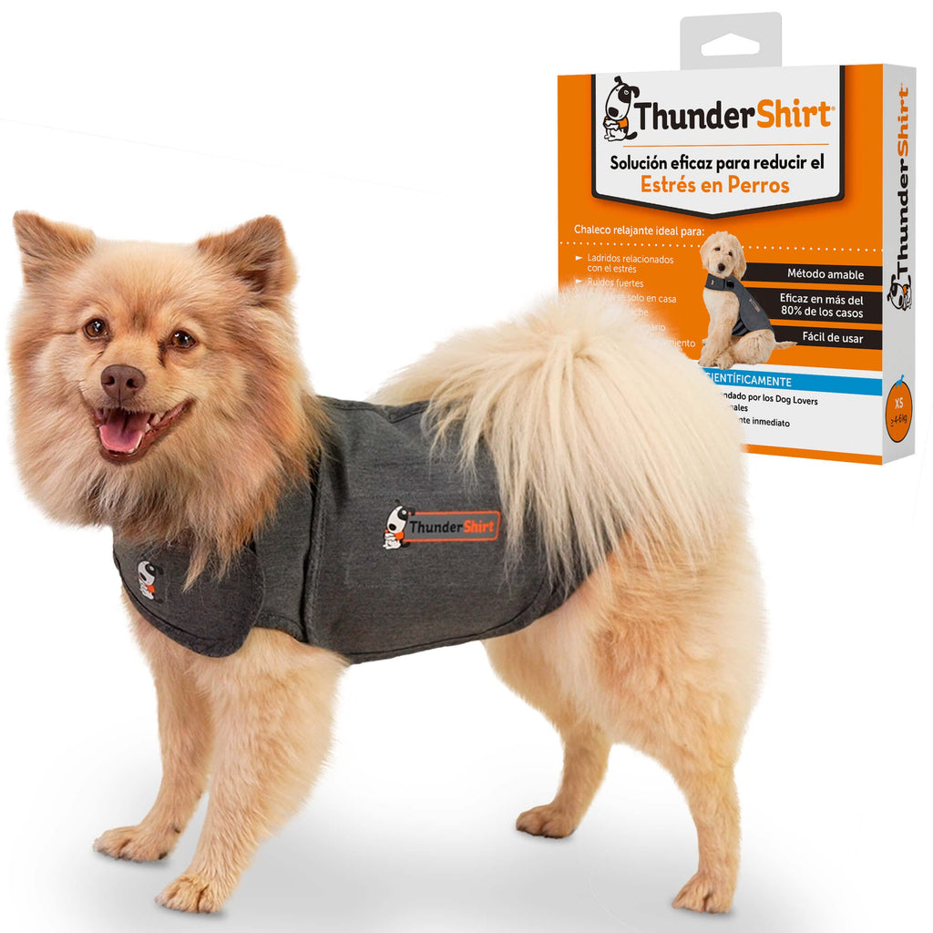 Thundershirt calming vest, dog coat for anxious dogs, size XS, gray, 99001 - PawsPlanet Australia