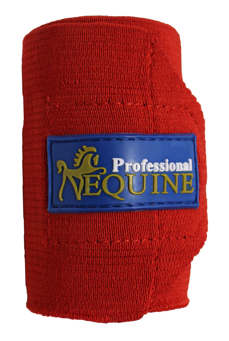 [Australia] - Professional Equine Horse Tack Grooming Leg Set of 4 Polo Wrap Bandage 95F06RD 