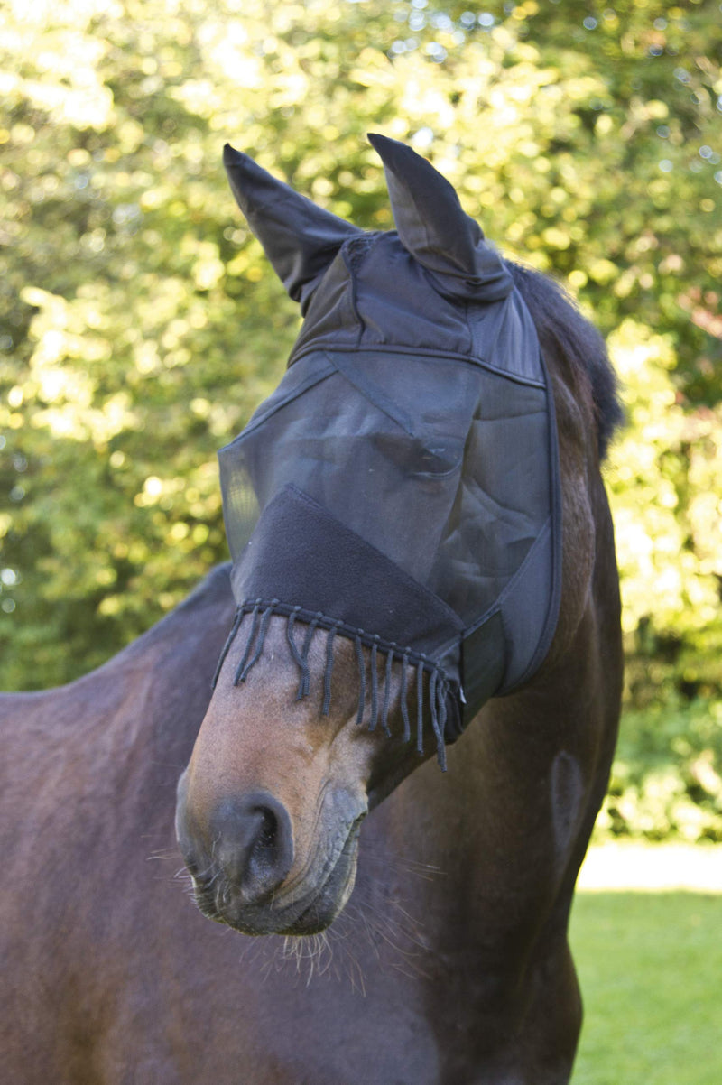 Kerbl WB 321269 Fly Mask for Horses with Ear Protection and Nostril Veil - PawsPlanet Australia