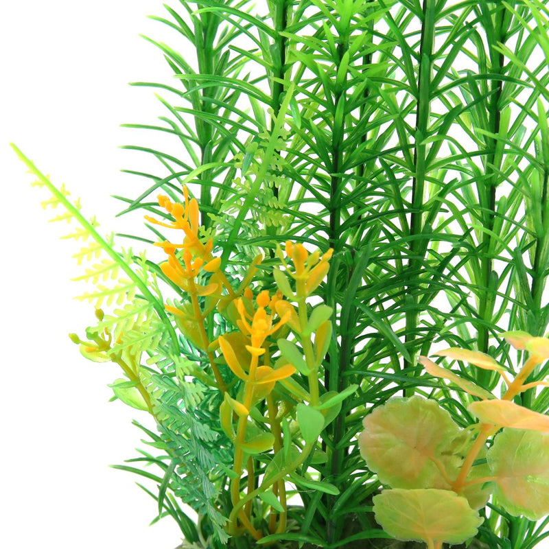 [Australia] - uxcell Plastic Lifelike Plant Aquarium Fish Betta Goldfish Tank Decoration for Aquatic Pets Green 