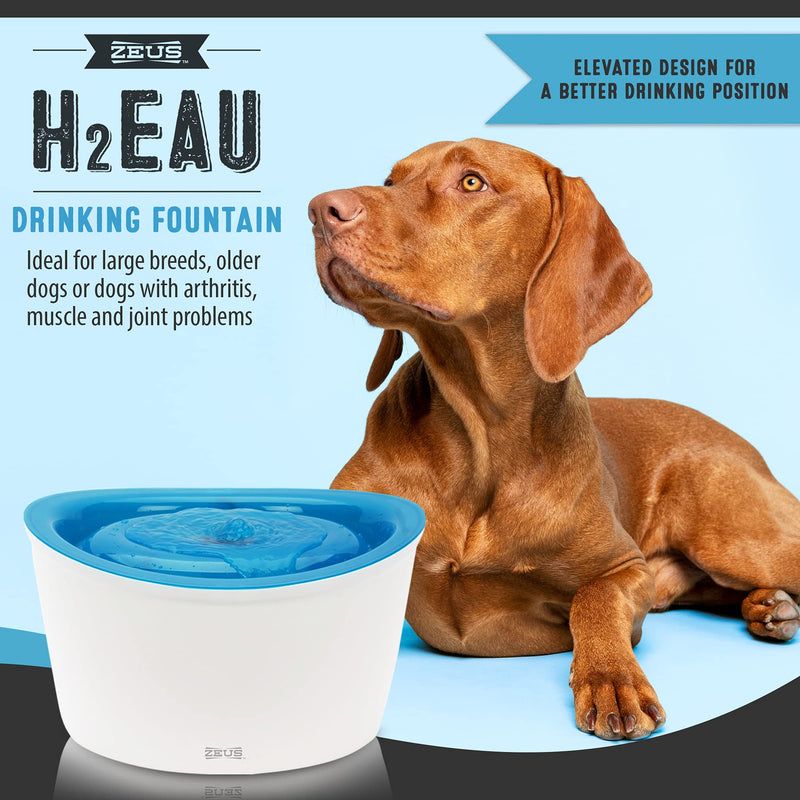 Zeus H2EAU Dog Water Drinking Fountain - PawsPlanet Australia