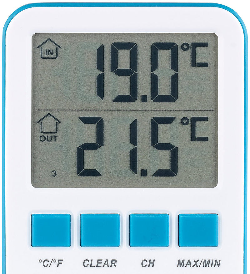 infactory accessories for radio water thermometers: Additional radio pool thermometer for PT-250, waterproof IPX8 (radio thermometer waterproof)… LCD radio receiver, IPX8 - PawsPlanet Australia