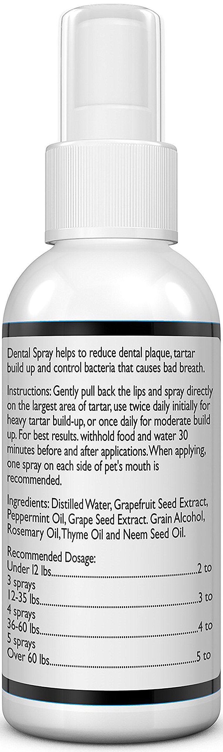 Dog Breath Freshener - Spray Me: Doggy Dental Spray (4Oz) - All Natural Ingredients That Freshen Breath While Reducing Dental Plaque and Tartar Build-Up Without Brushing - Veterinarian Approved 4 oz - PawsPlanet Australia