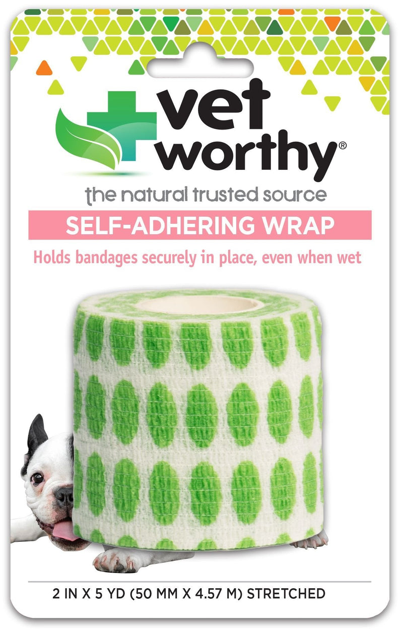 Vet Worthy Adhering Wrap for Dogs Dots - PawsPlanet Australia