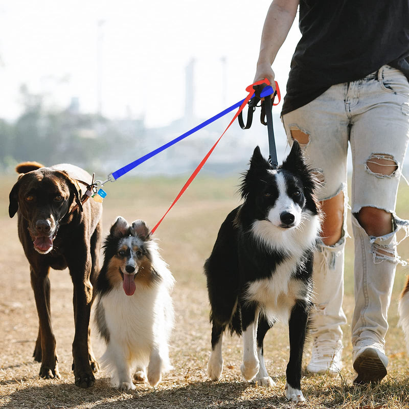Mikihat towing leash for dogs, 10 m long towing leash, dog leash with hand strap, nylon, robust dog leash, training leash for large to small dogs (black). - PawsPlanet Australia