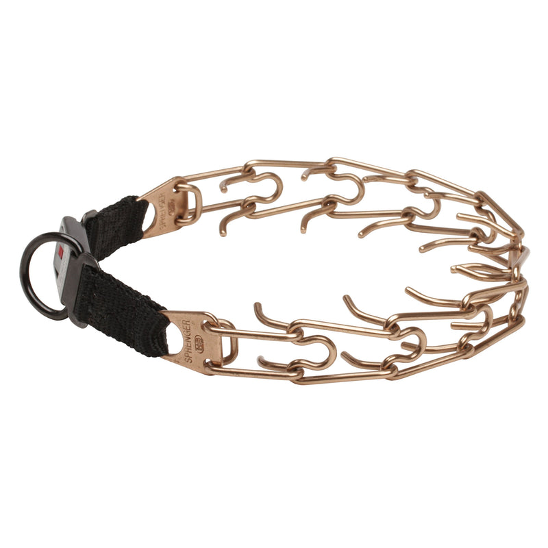 [Australia] - Herm Sprenger Click Lock Buckle Canine Pinch Collar Made of Curogan - 1/8 inch (3.2 mm) - Size 21 inch (52 cm) 
