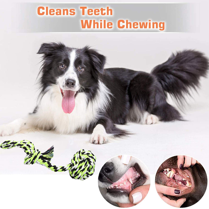 Dog Rope Toys for Aggressive Chewers Durable Tough for Small to Large Dog Chew Toys - Indestructible Small Dog & Puppy Teething Toys Prevents Boredom and Relieves Stress Set of 6 - PawsPlanet Australia