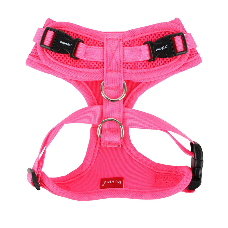 Puppia Neon Soft Harness II, Small, Pink S - PawsPlanet Australia