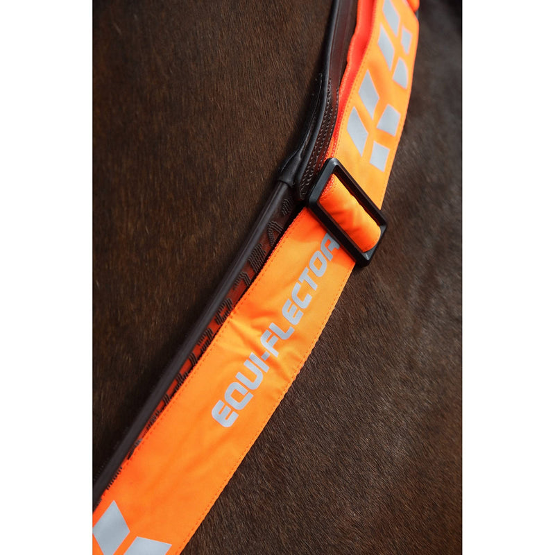 Shires Equi-Flector Breastplate - Orange Pony/Cob - PawsPlanet Australia