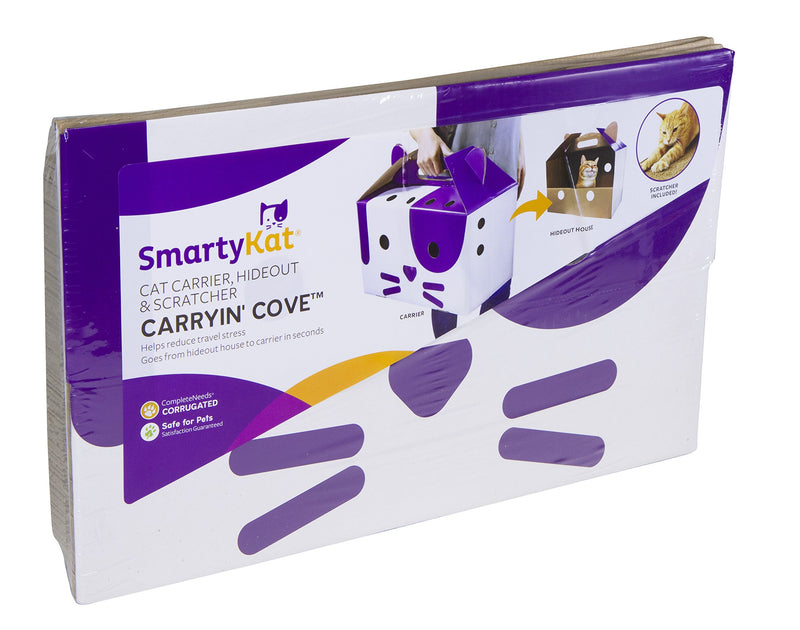 [Australia] - SmartyKat Carryin' Cove Hideout and Scratcher Cat Carrier 