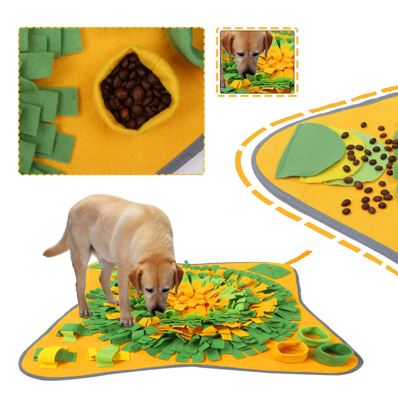 SE S-EXPANSE Snuffle Mat for Dog Dog Feeding Mat, Durable Interactive Dog Toys Encourages Natural Foraging Skills - PawsPlanet Australia
